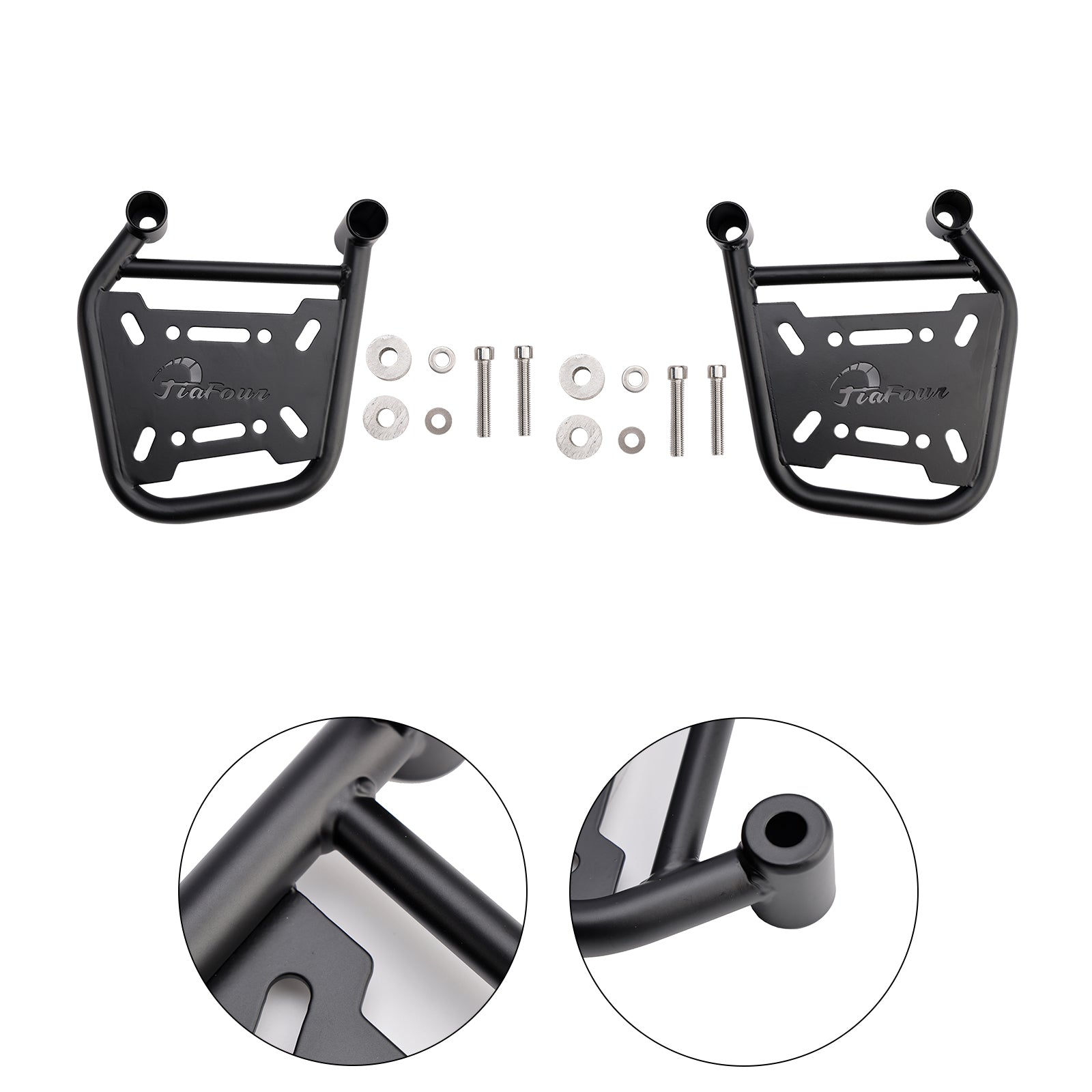 23-24 Eliminator 400 500 Luggage Rack Side Saddle Bag Mount Bracket Right