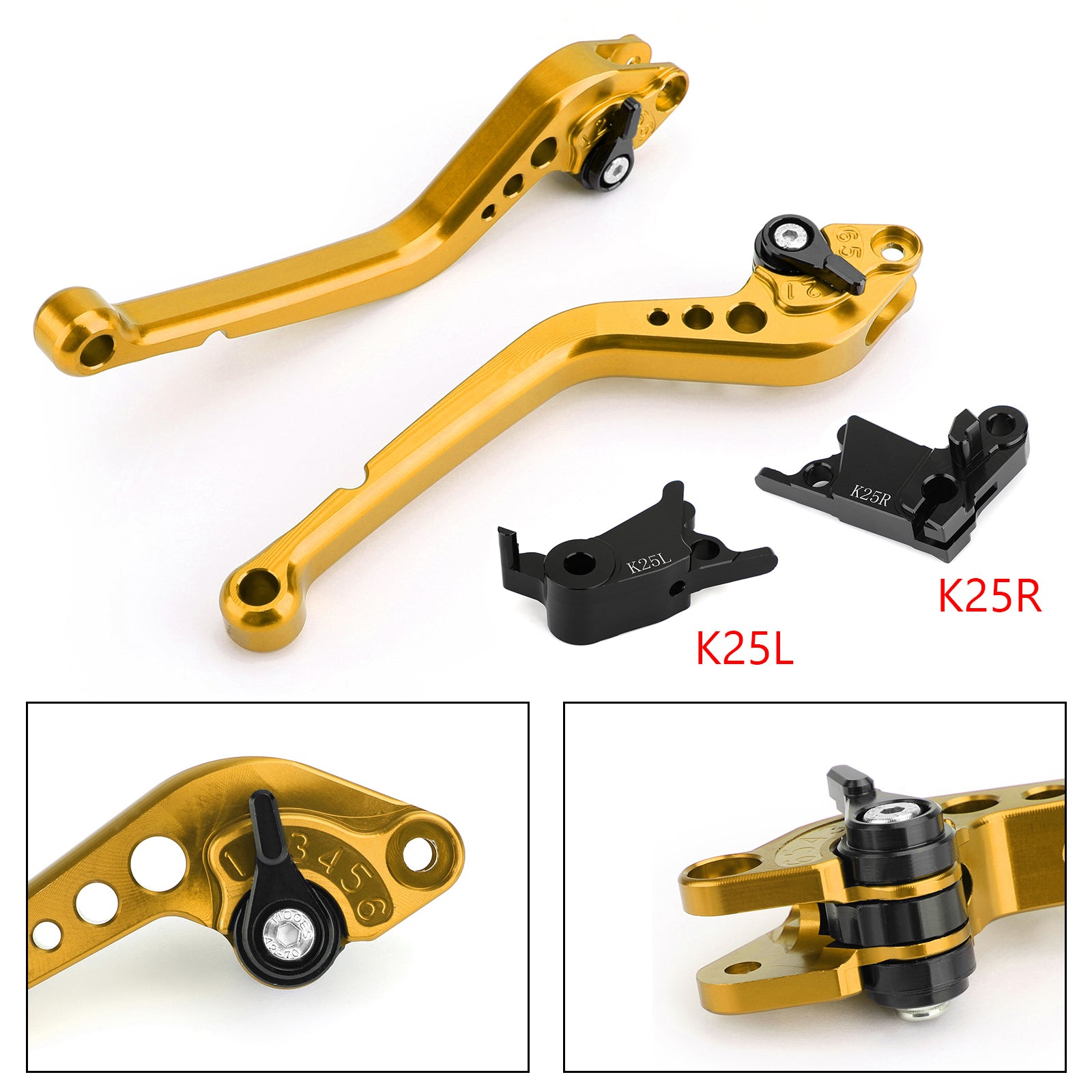 KTM 790 Duke 2018 2016 2017用のロングクラッチブレーキレバー