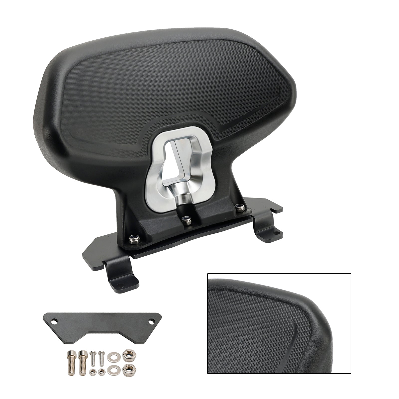 18-23 BMW C400X med originale gelændere Passager Sissy Bar Backlest