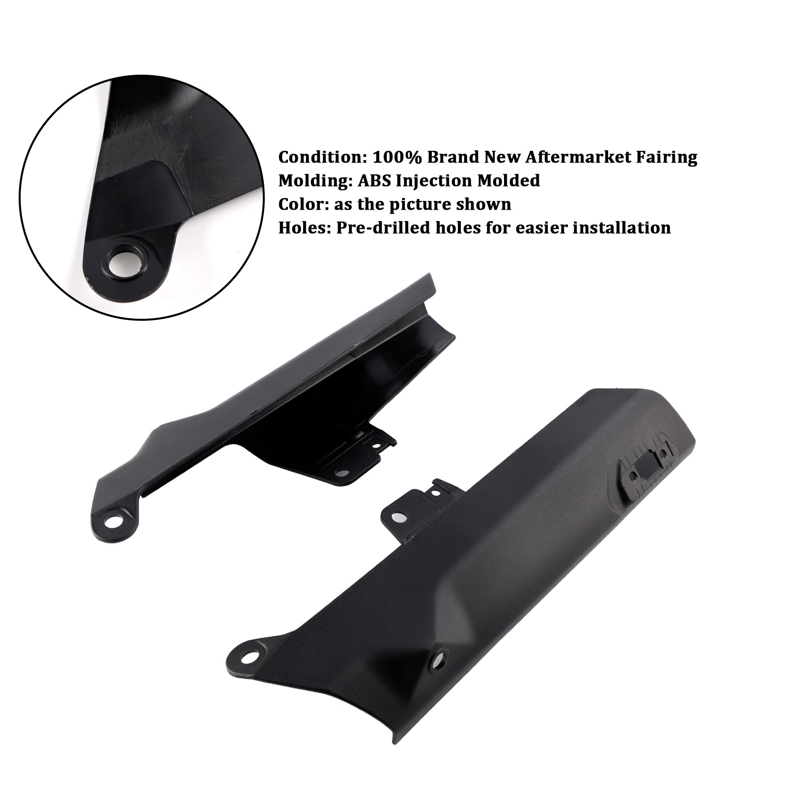 2019-2024 YAMAHA Tenere 700 Front Fender Side Panel Protector Fairing