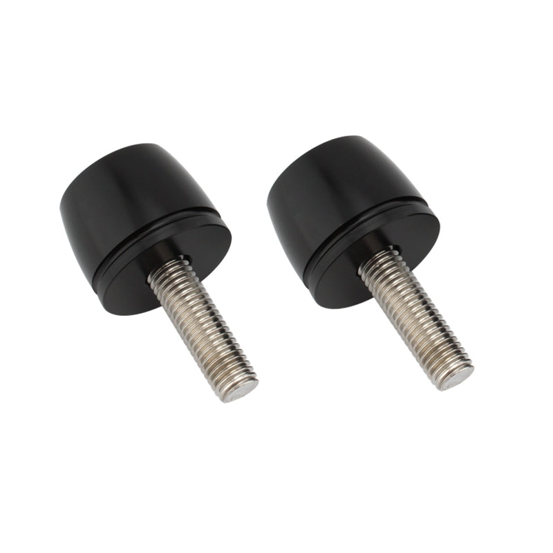 BMW R nine T R9T 14-21 CNC Black Handle Bar Ends Vibration Reducing Plugs