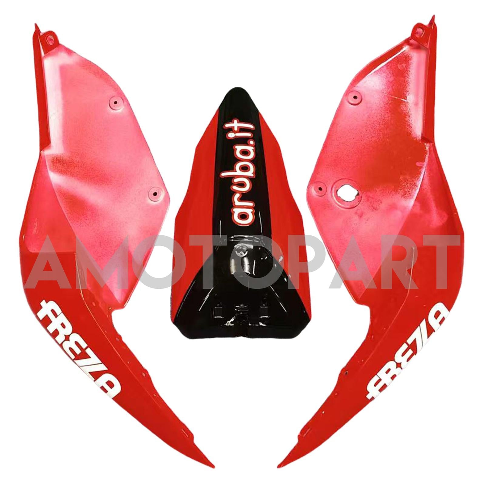 Amotopart 2015-2020 Ducati 959 Red Black With Decals Fairing Kit