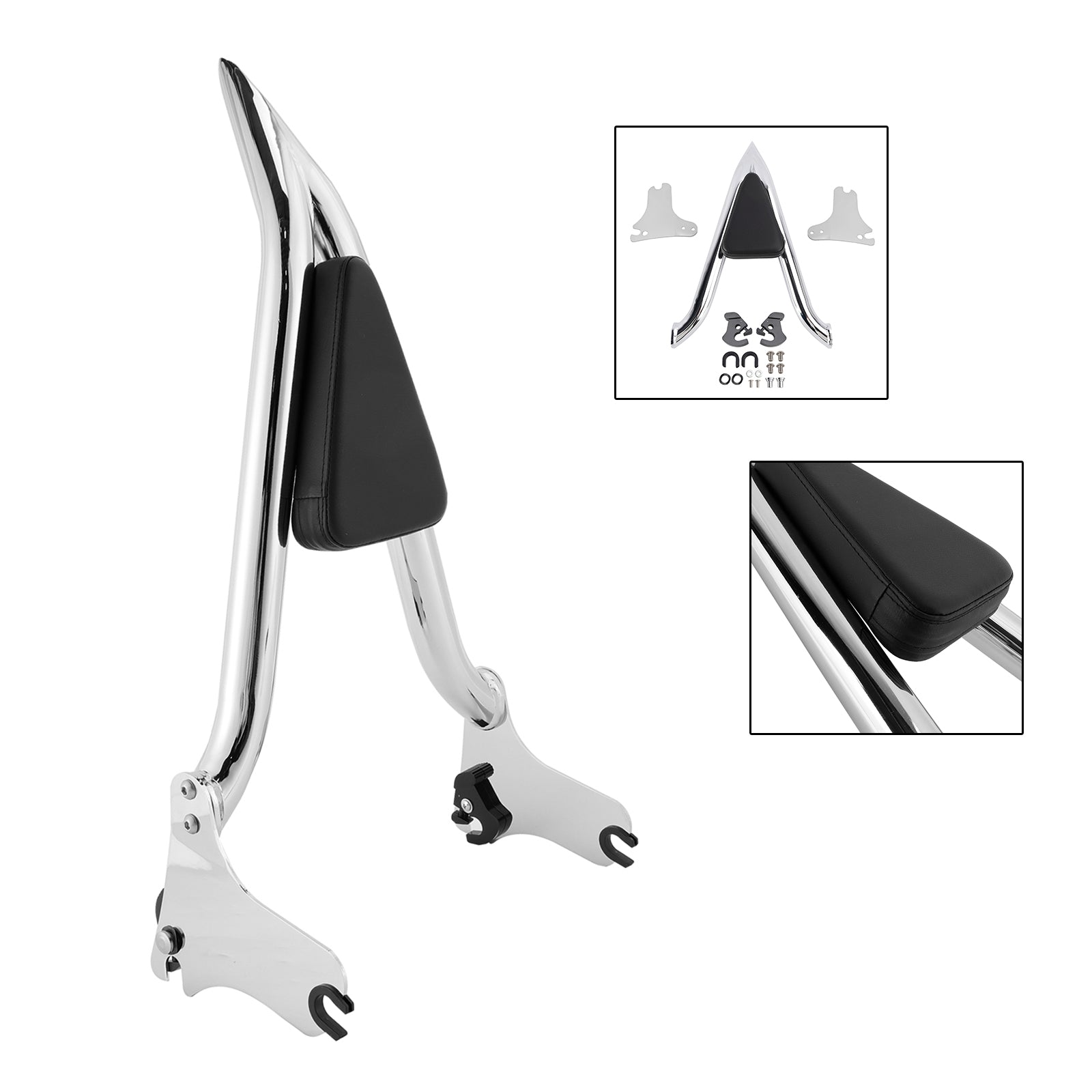 1997-2008 Road King Street Glide Road Glide Passagier Sissy Bar Rückenlehne