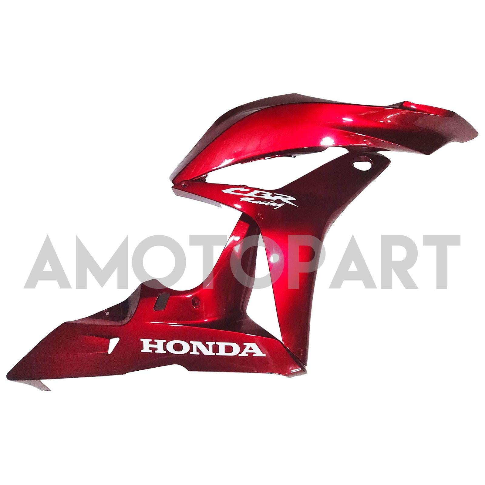 Amotopart 2007-2008 Honda CBR600RR Red White Fairing Kit