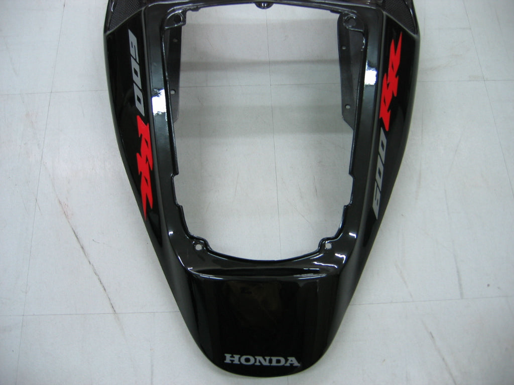 Amotopart 2005–2006 Honda CBR600RR, Schwarz&Weißes Style3-Verkleidungskit