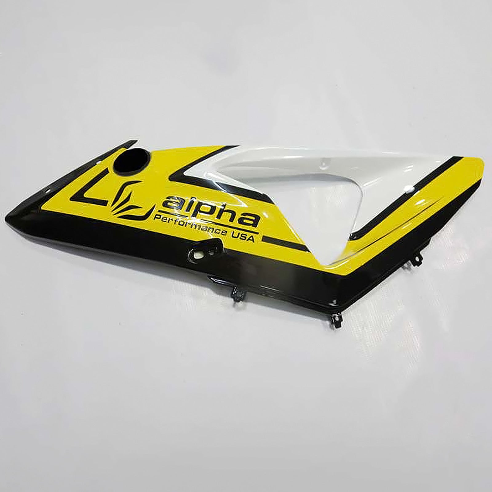 Amotopart 2009-2014 BMW S1000RR Kit de carénage noir blanc jaune