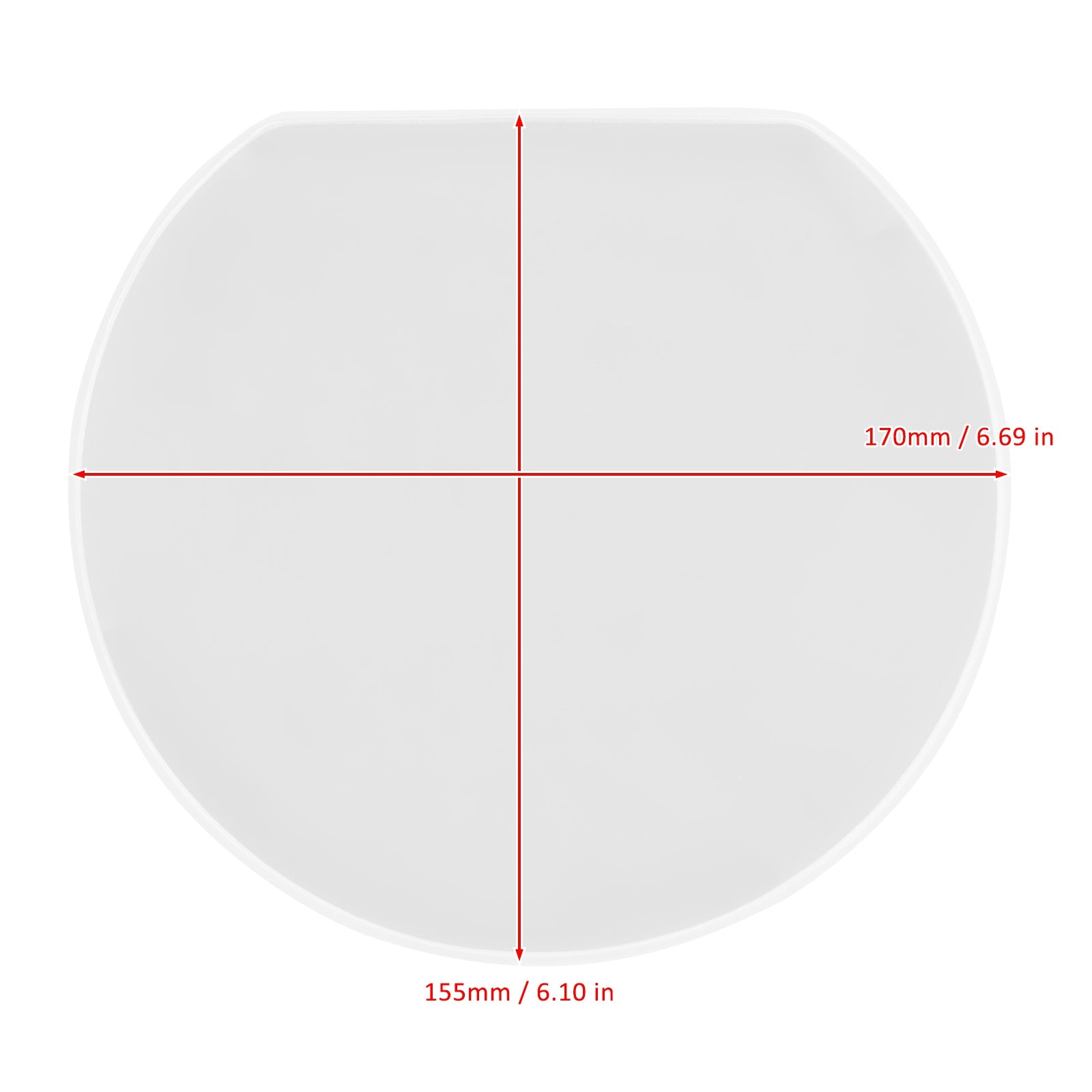 フロントヘッドライトレンズ保護カバークリアフィットホンダ CB650R CB1000R 19-2020