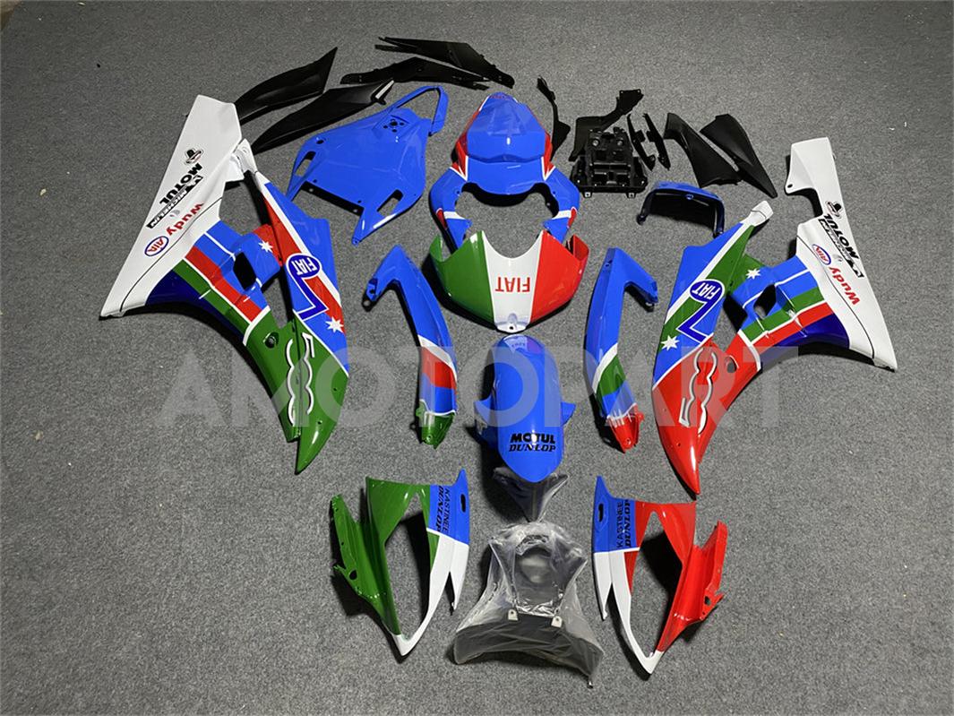 Amotopart 2008-2016 Yamaha YZF 600 R6 Fairing Kit Collection Two
