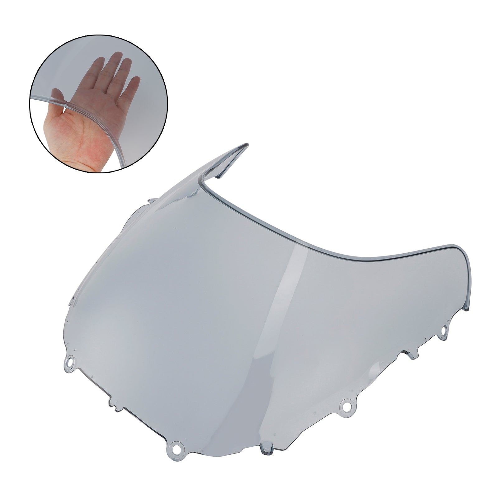 2024-2025 YAMAHA XSR900 GP vindrutan vindruta + fäste