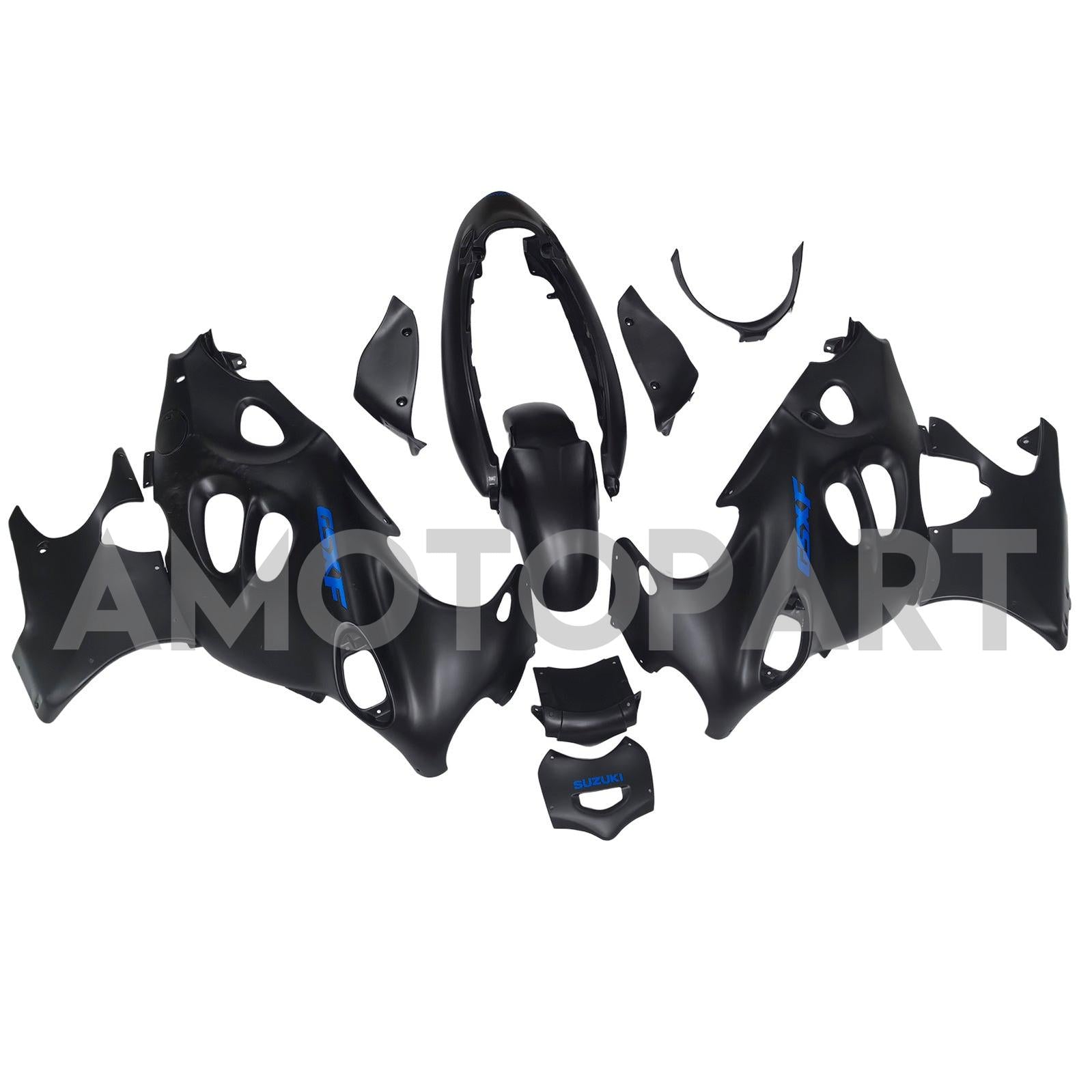 Amotopart 2003-2006 Suzuki Katana GSXF600 GSXF750 Schwarzverkleidungskit
