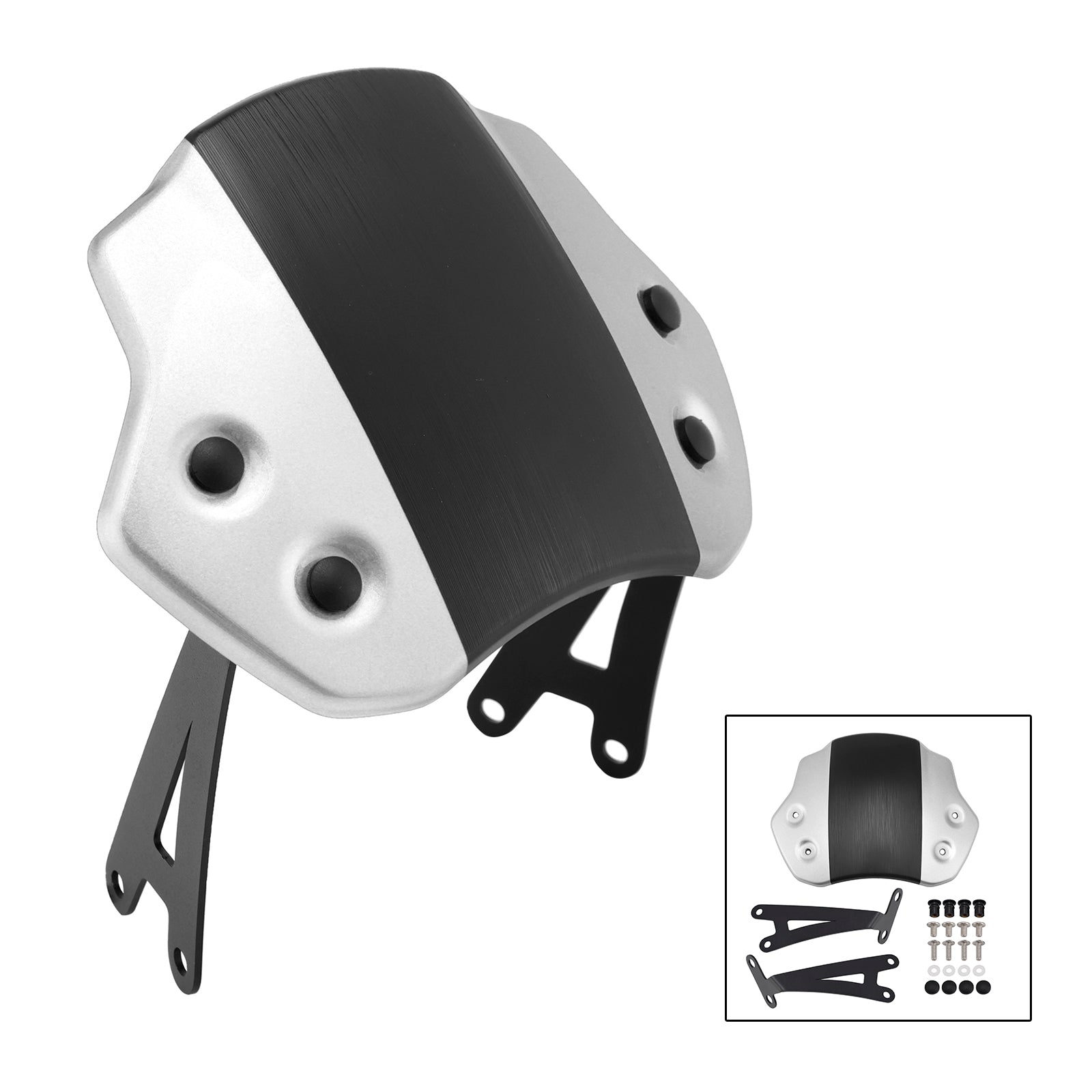 2024-2025 Scrambler 400 X Motorcycle Windshield WindScreen