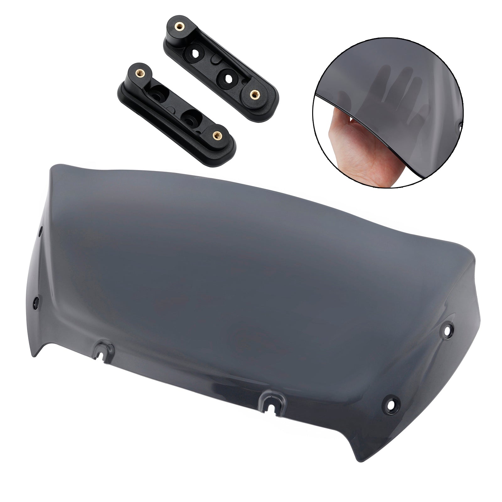 Touring Street Glide CVO 117 121 2023-2024 9" Windshield with Bracket