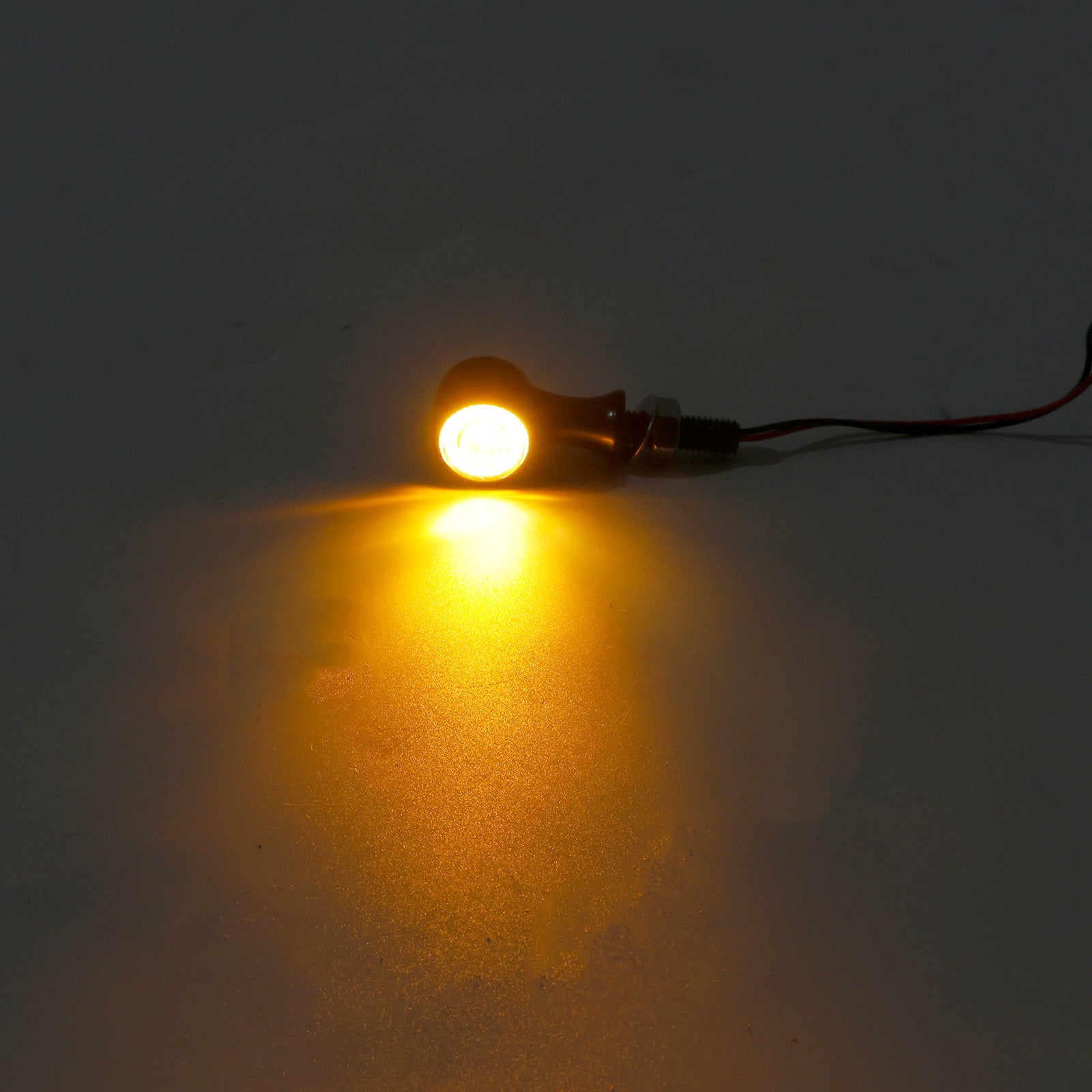 Universal Motorcycle 12V LED Turn Signal Indicator Light 8mm