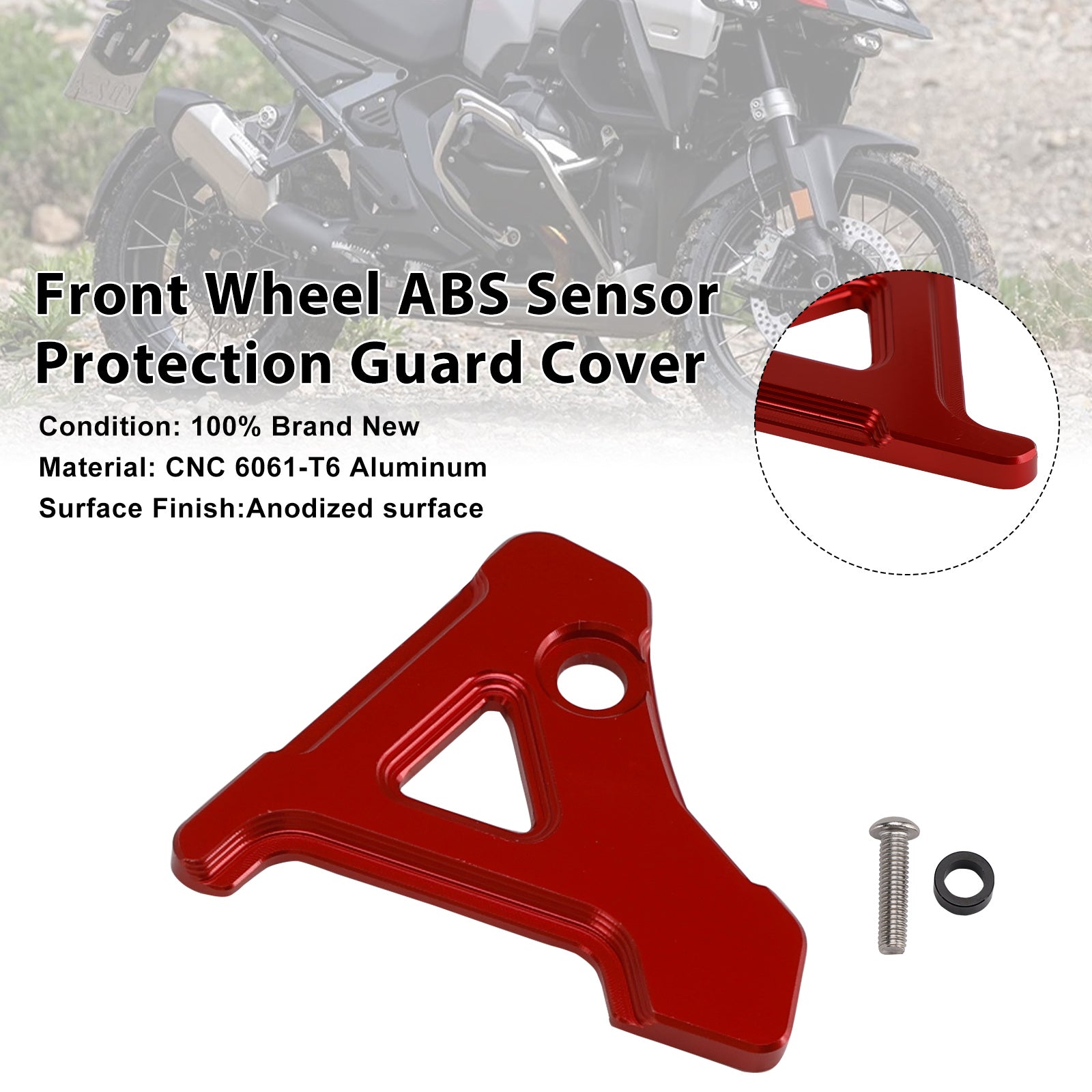 23-25 BMW R1300GS / ADV Front Wheel ABS Sensor Protection Guard