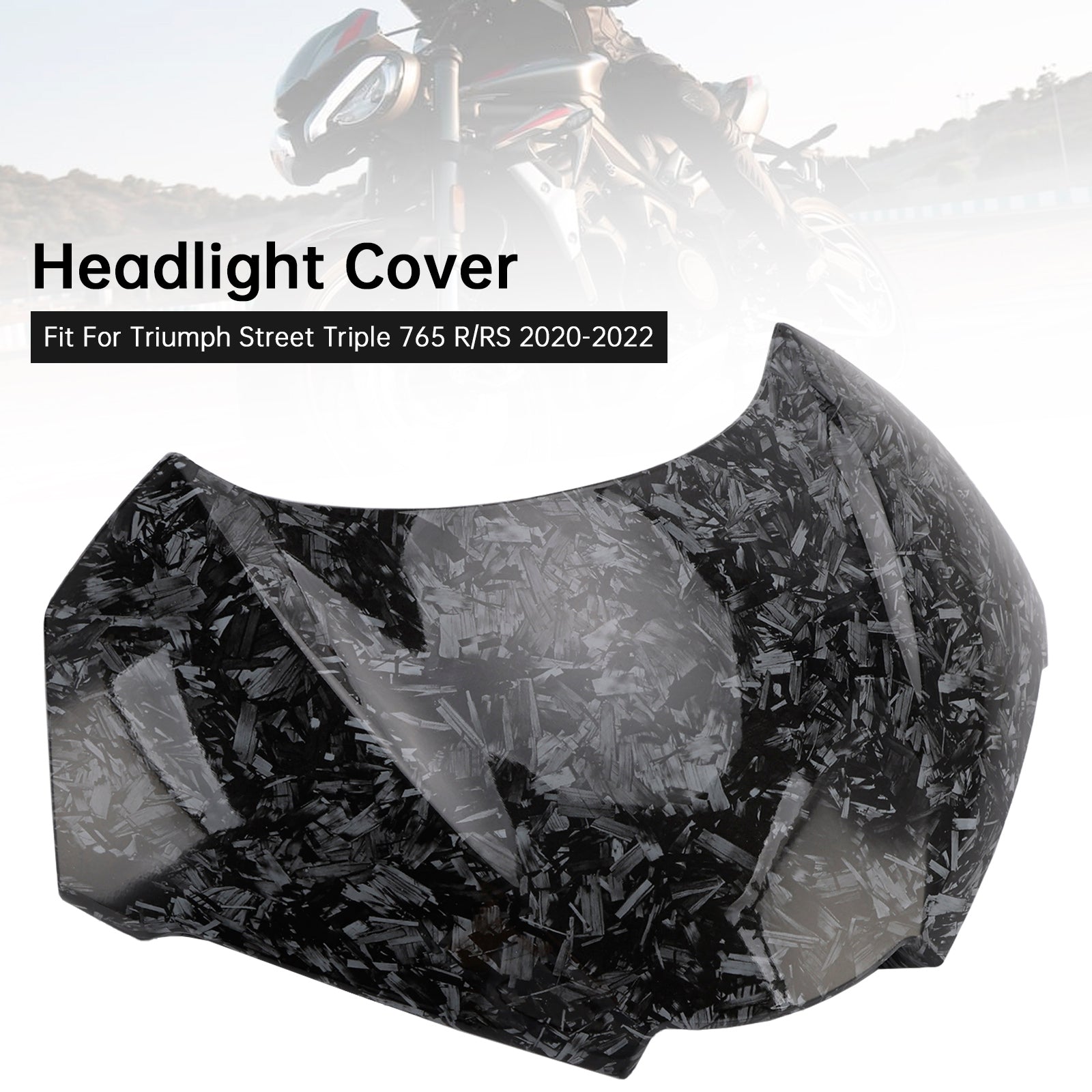 2020-2022 Street Triple 765 R/RS Front Nose Headlight Cover Fairing