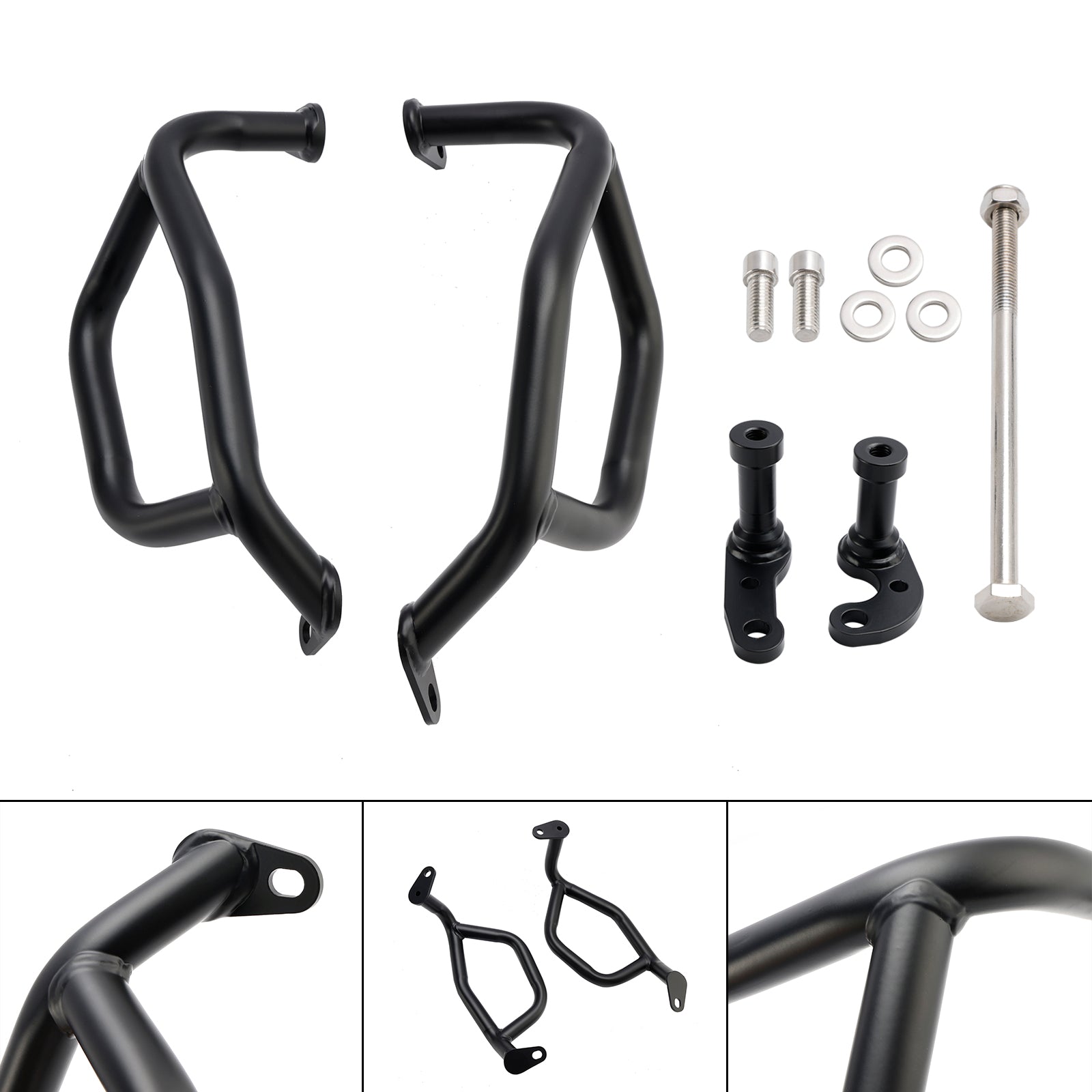 24 Honda Nx400 Nx500 Engine Protect Guard Frame Lower Crash Bar