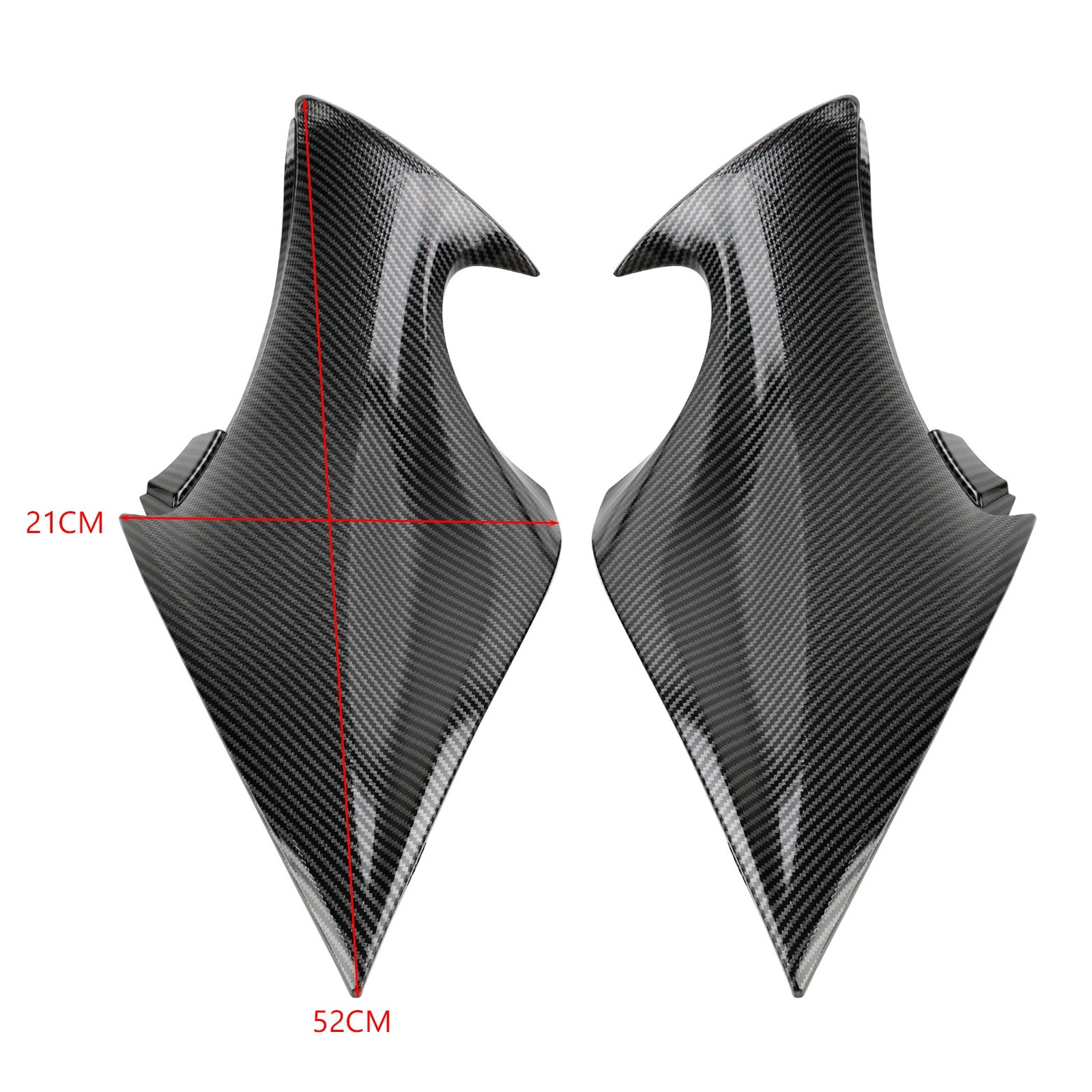 2015-2020 Suzuki GSX-S 1000 Carbon Front Side Tank Cover Fairing Panel