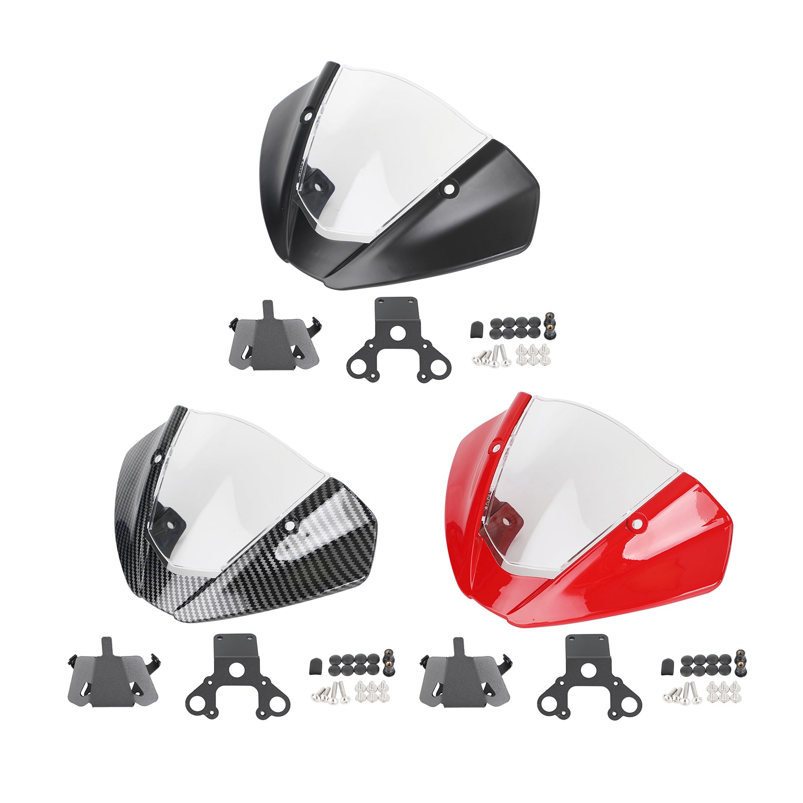 21-25 DUCATI Monster 937 / 950 Windshield WindScreen Carbon