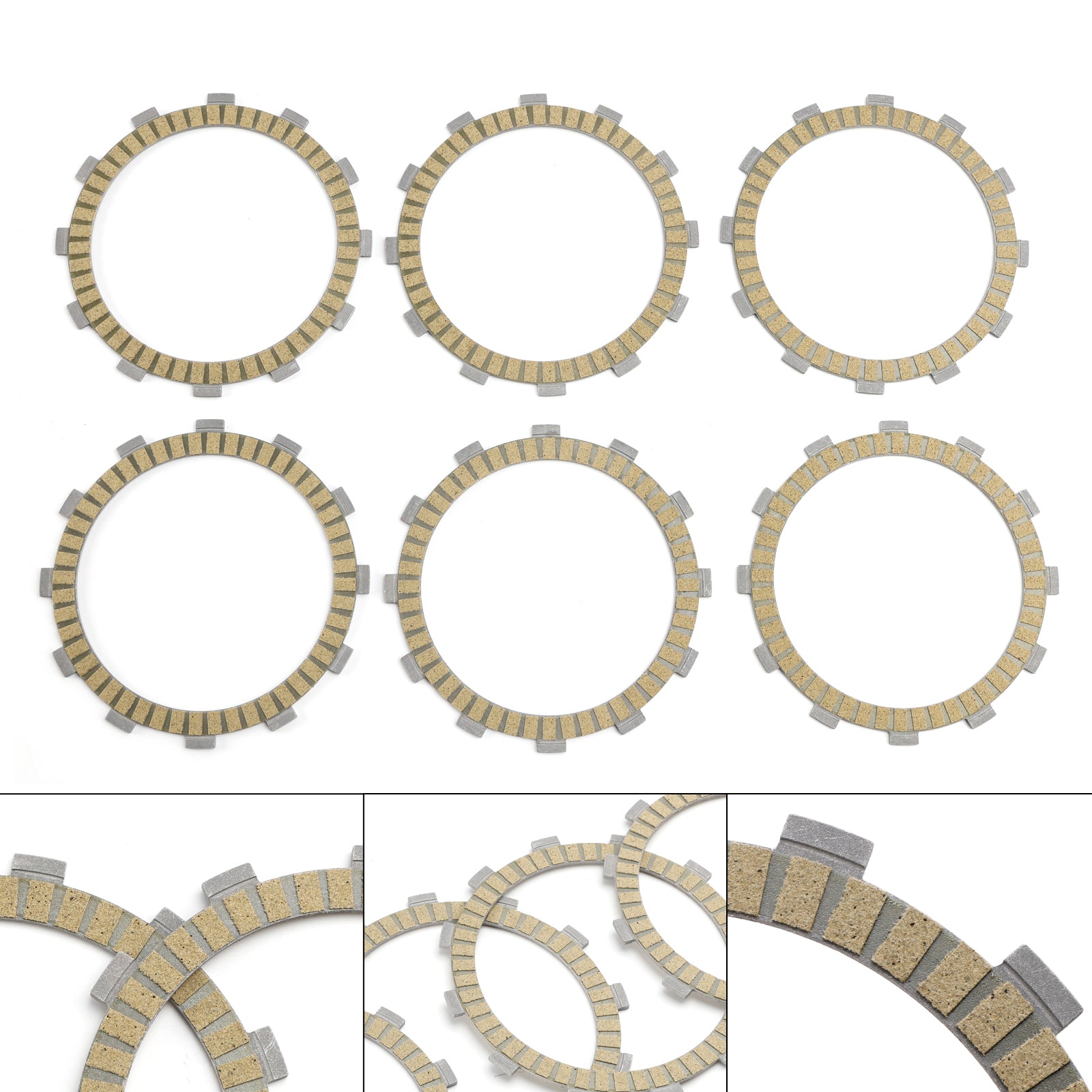 Kawasaki KR250 KR-I 88-89 KR-IR 89-90 Kupplungs Reibungsplatte Kit