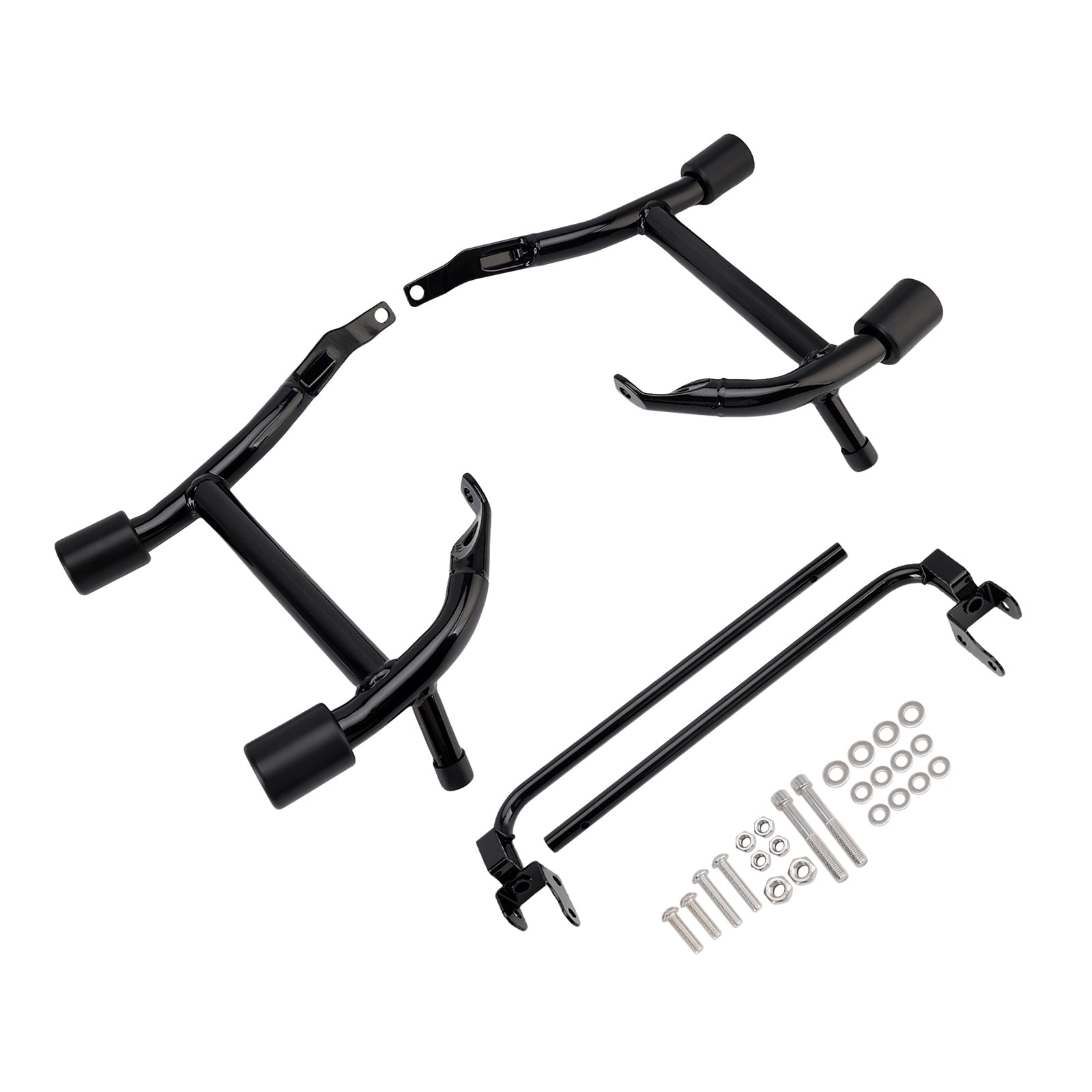 24-25 Touring 117 121 Cvo Saddlebag Guard Crash Bar Frame Protector Bumper