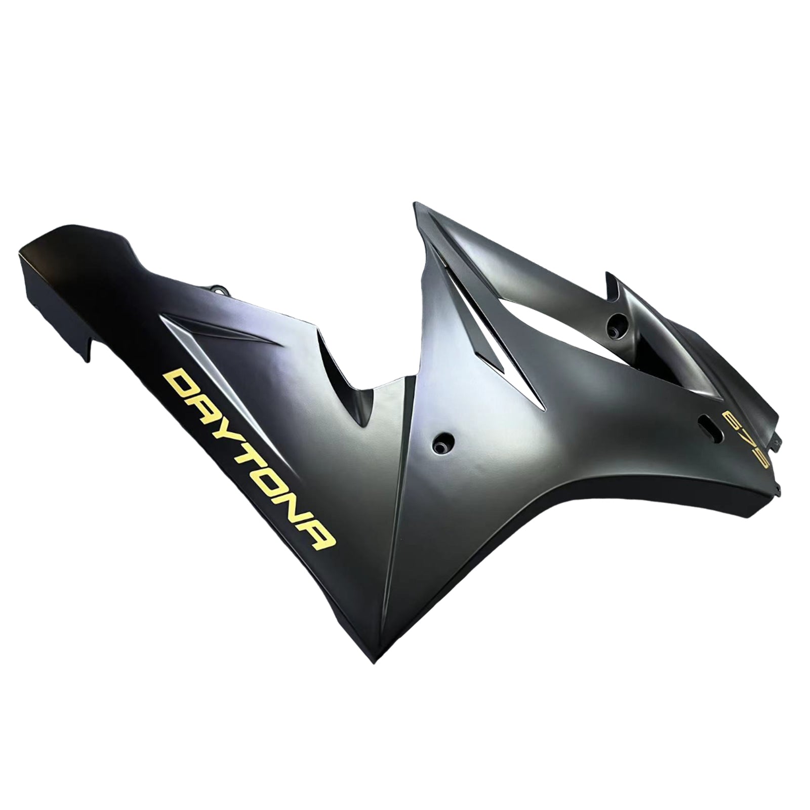 Amotopart 2009-2012 Triumph Daytona 675 Black Gold Fairing Kit