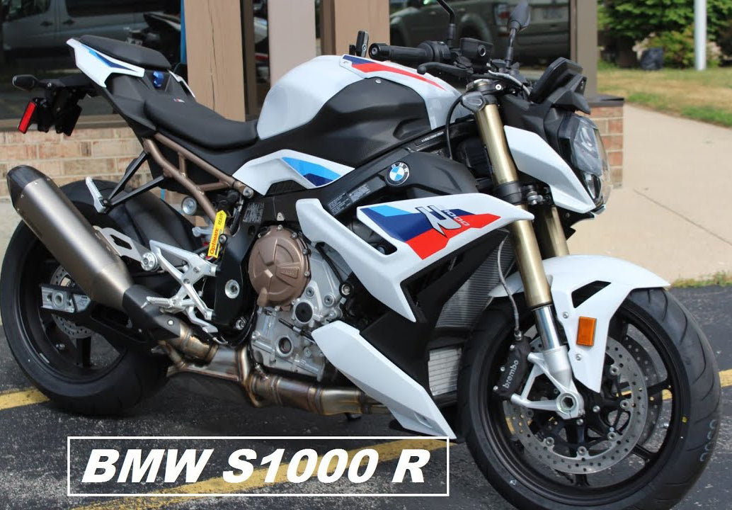 Amotopart 2021-2025 BMW S1000R White Fairing Kit