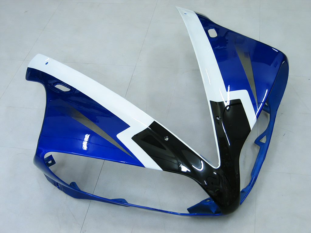 Amotopart 2004-2006 Yamaha YZF 1000 R1 White Blue Fairing Kit