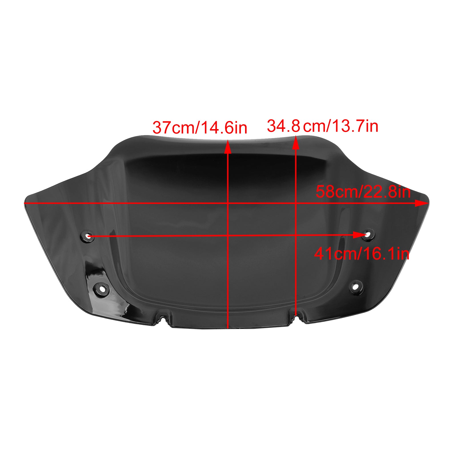 Touring Street Glide CVO 117 121 2023-2024 Windshield WindScreen