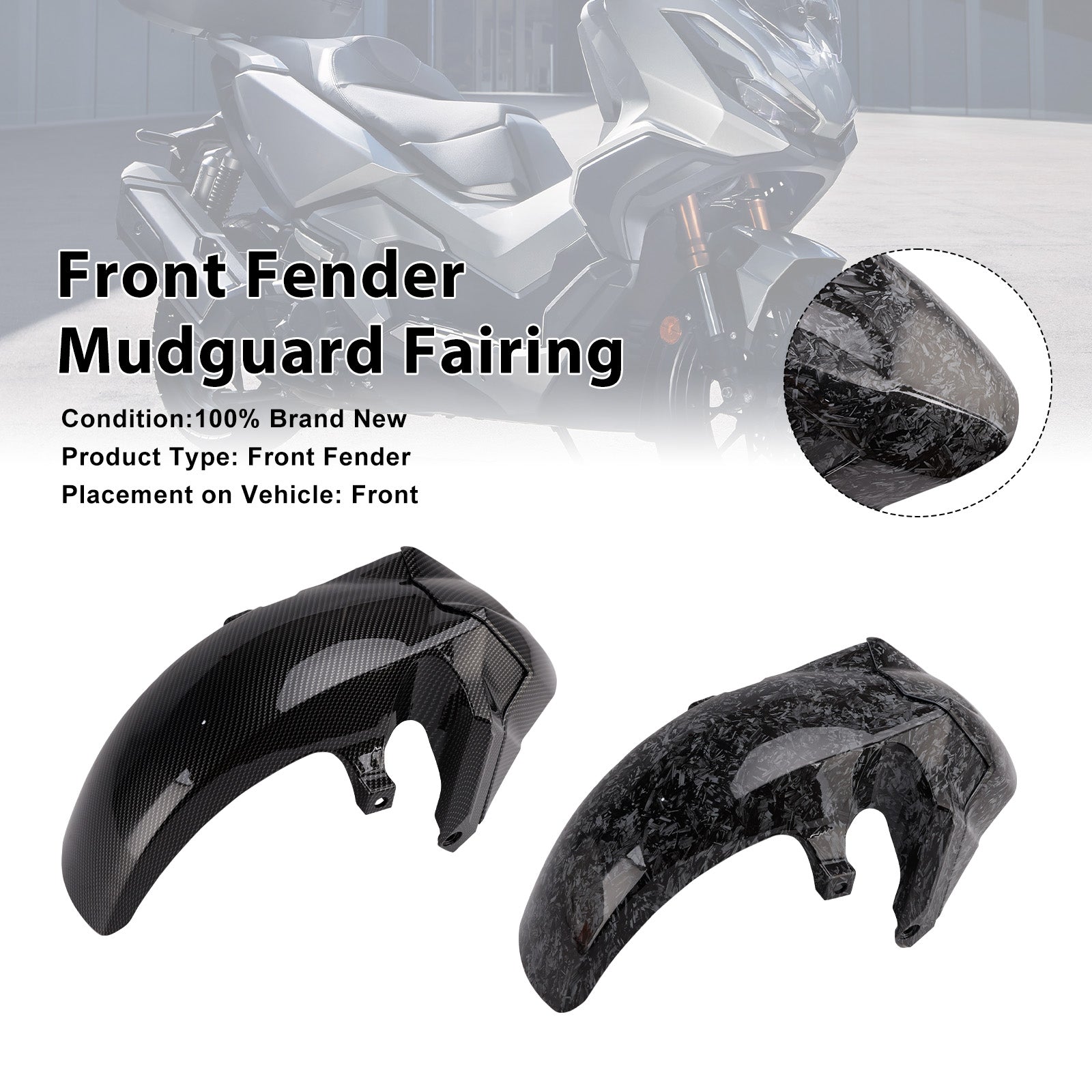 2022-2025 Honda ADV350 Front Fender Mudguard Fairing