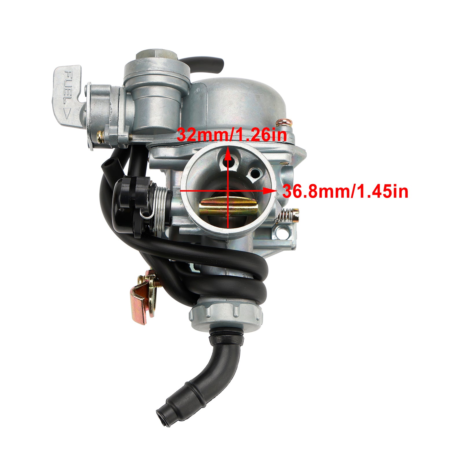 Carburateur Carb geschikt voor Honda XRM110 Wave110 Wave125 110-125cc PZ20 20mm