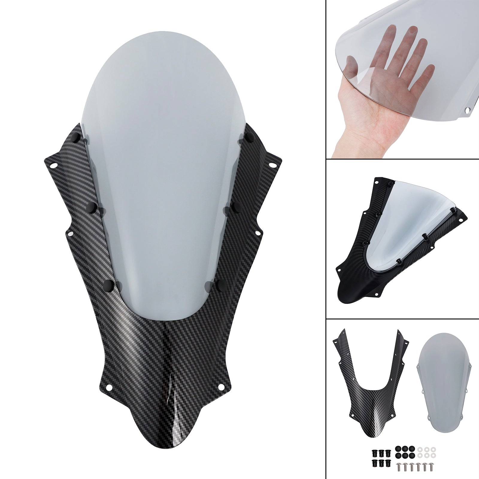 2023 Kawasaki ZX-4R ZX-4RR vindrutan vindruta