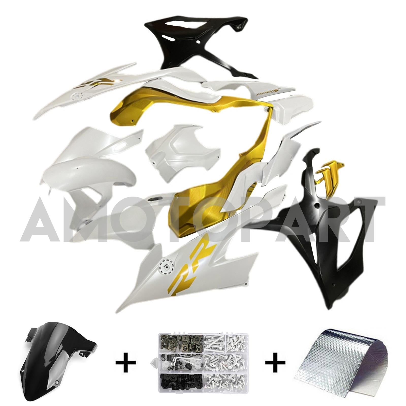 AMOTOPART BMW S1000RR 2019-2022 COLLECTION KIT FAIRING TROIS
