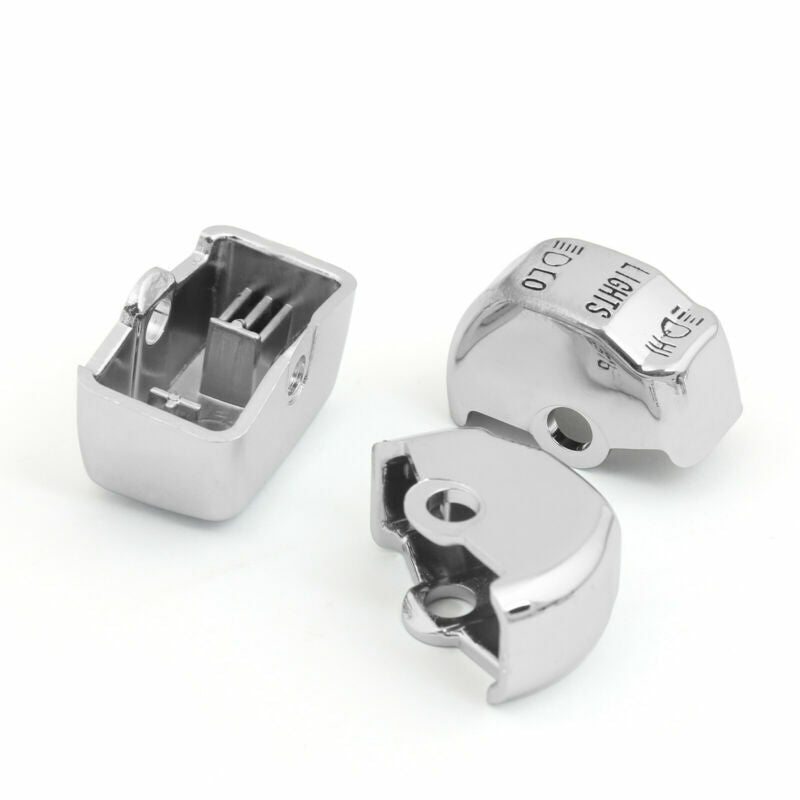 2011 Harley Softail Control Button Kit Housing T4 Cap Chrome Switch