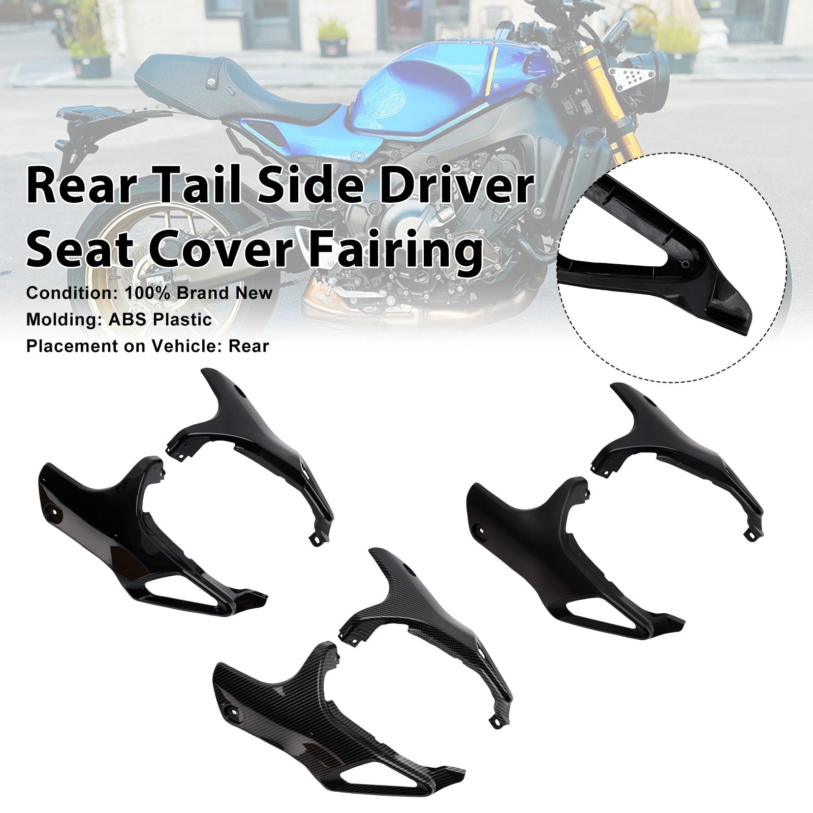 2022-2026 Yamaha XSR900 Side Seat Fairing Panel Cowl
