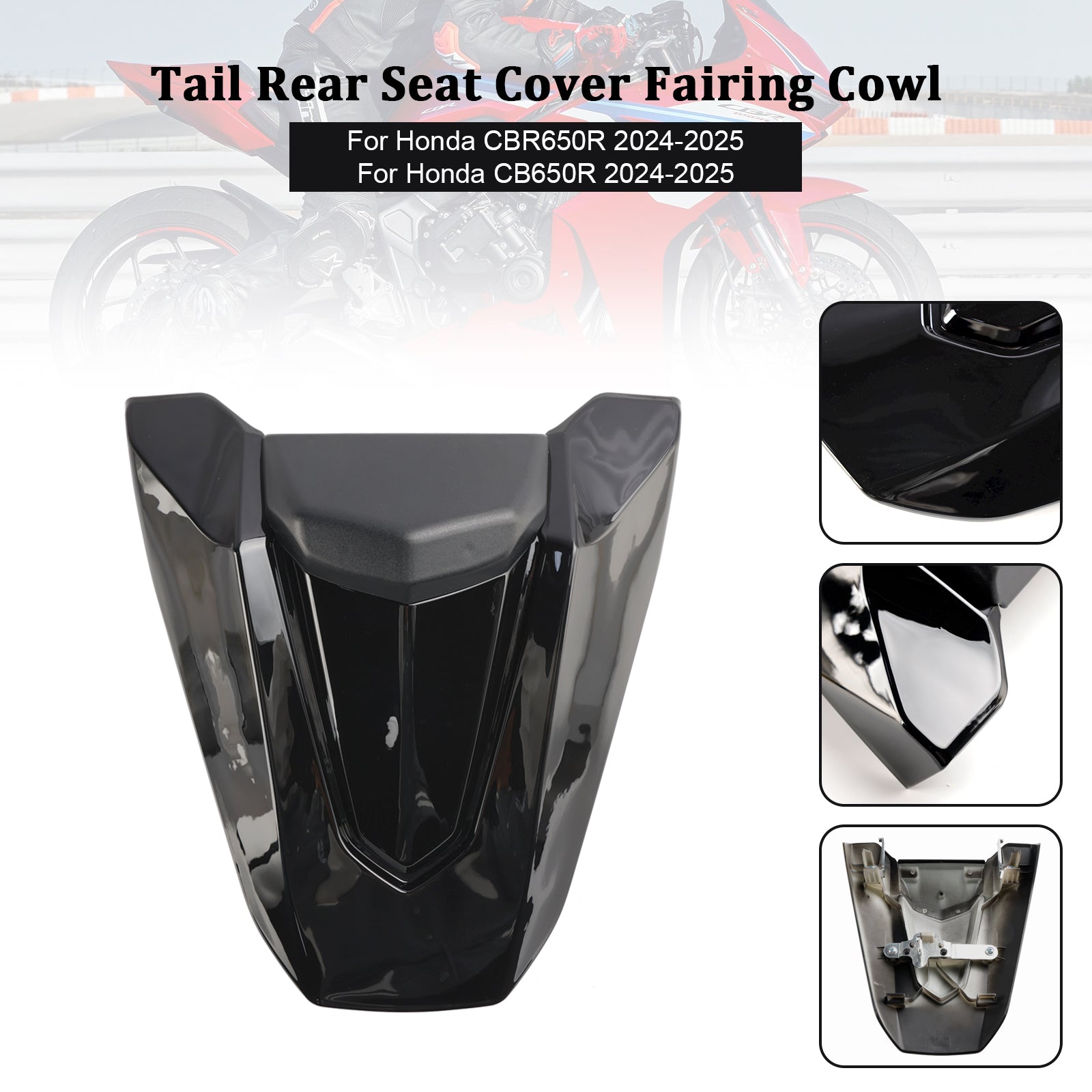2024-2025 Honda CBR650R CB650R Rear Tail Seat Fairing Cover