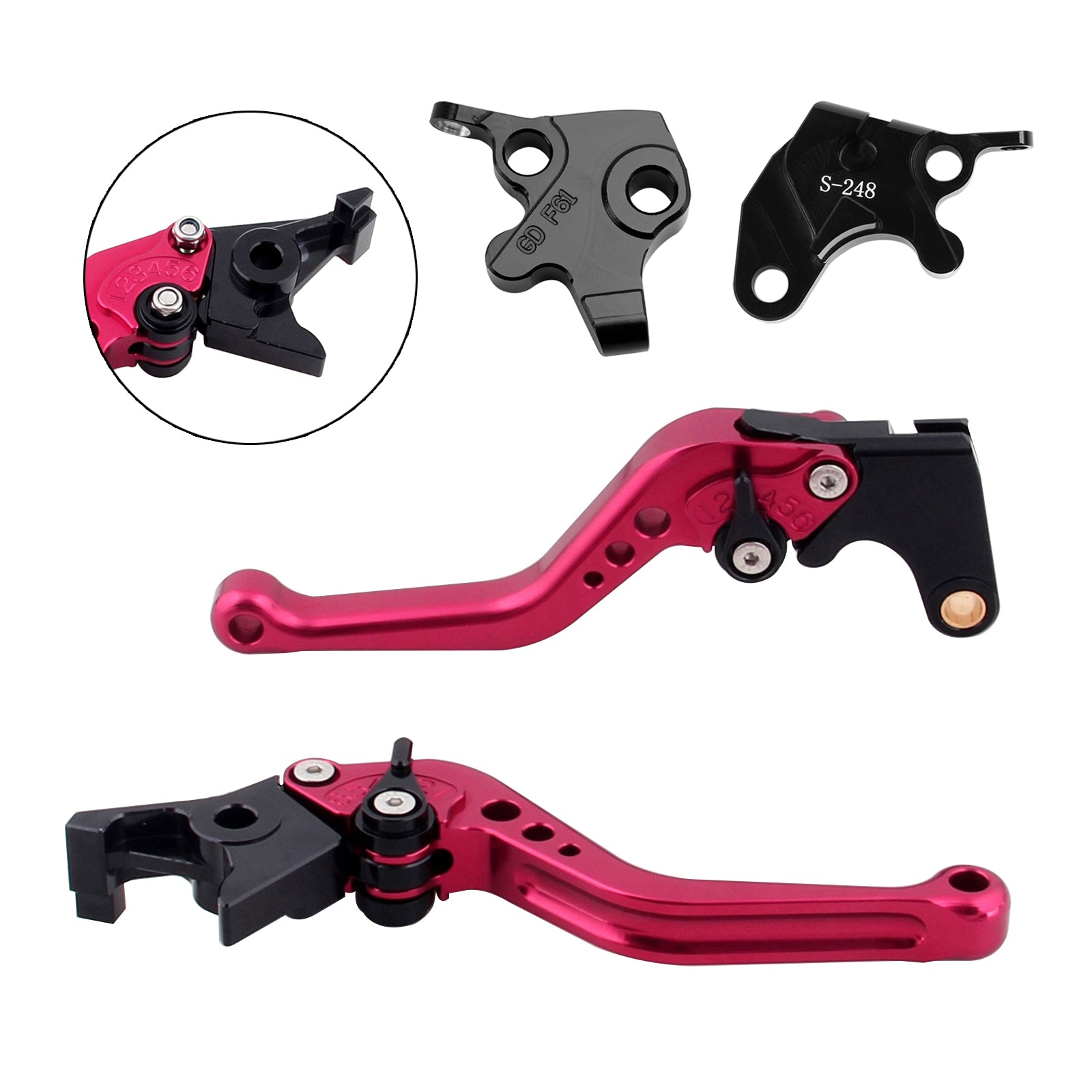 YAMAHA YZF R125 2008-2011 NEW Short Clutch Brake Lever