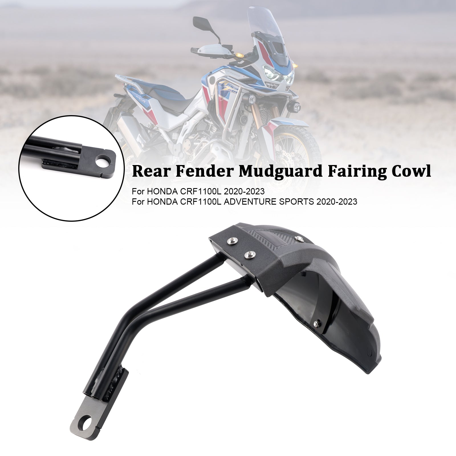 20-23 Honda CRF1100L CRF1100L ADV Sport Heck Kotflügel Müllkotflügelverkleidung