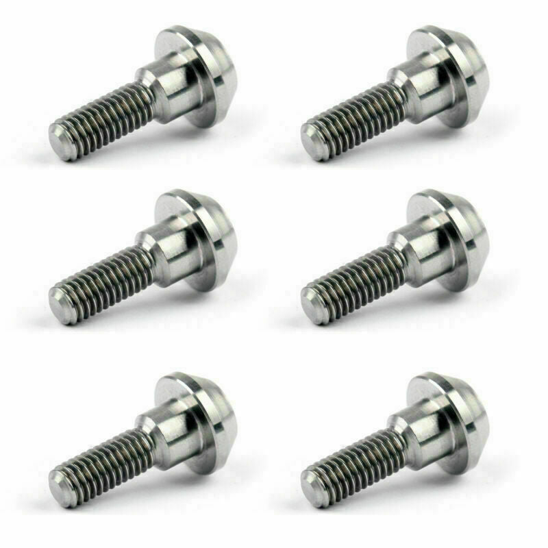 6p R6 YZF B Yamaha Rotor Bolts Titanium/Ti H9 Disc M6x20mm R1 Brake H9