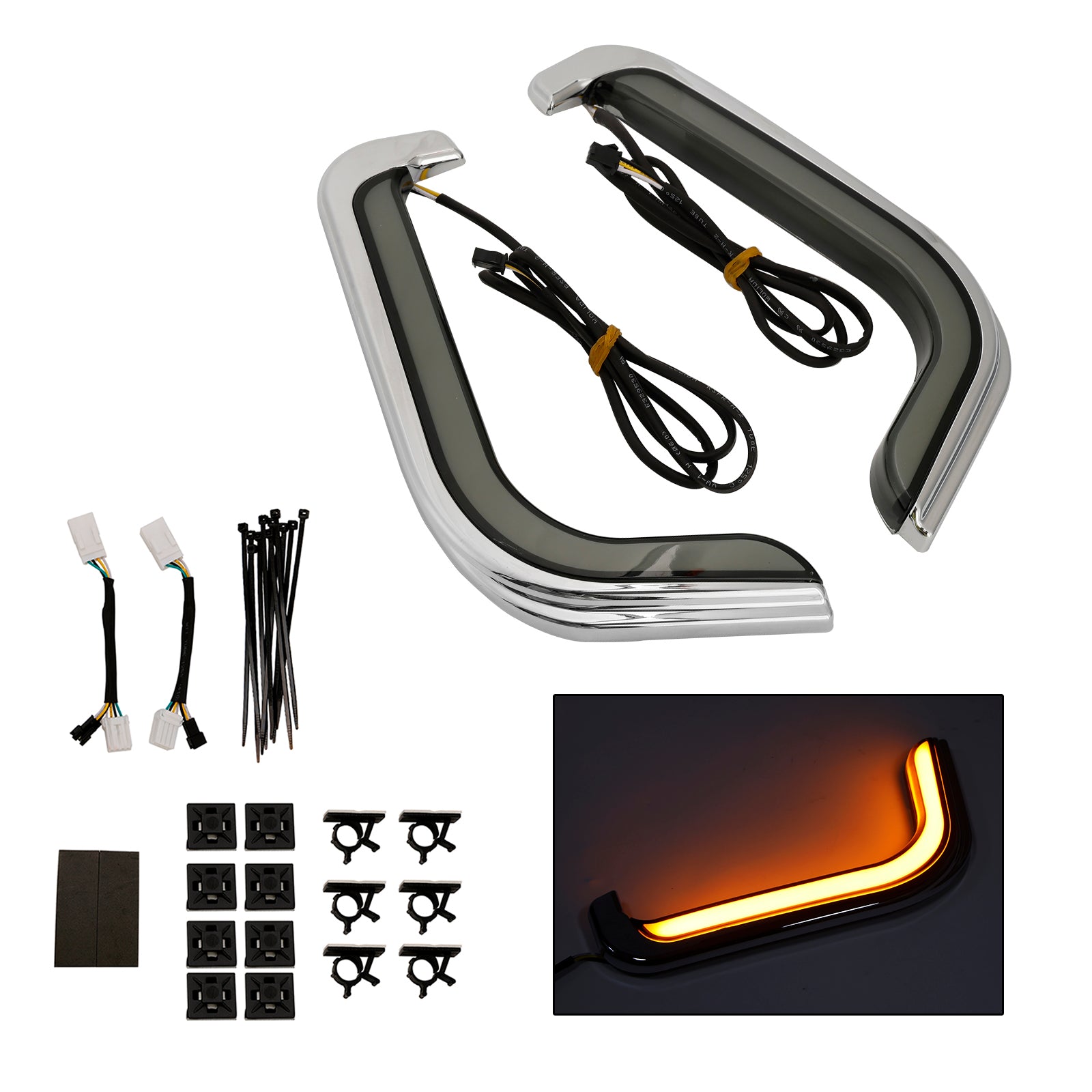 Tracer Lower Accent Lights 2956 för FLHTCU Electra Glide 2006-2013