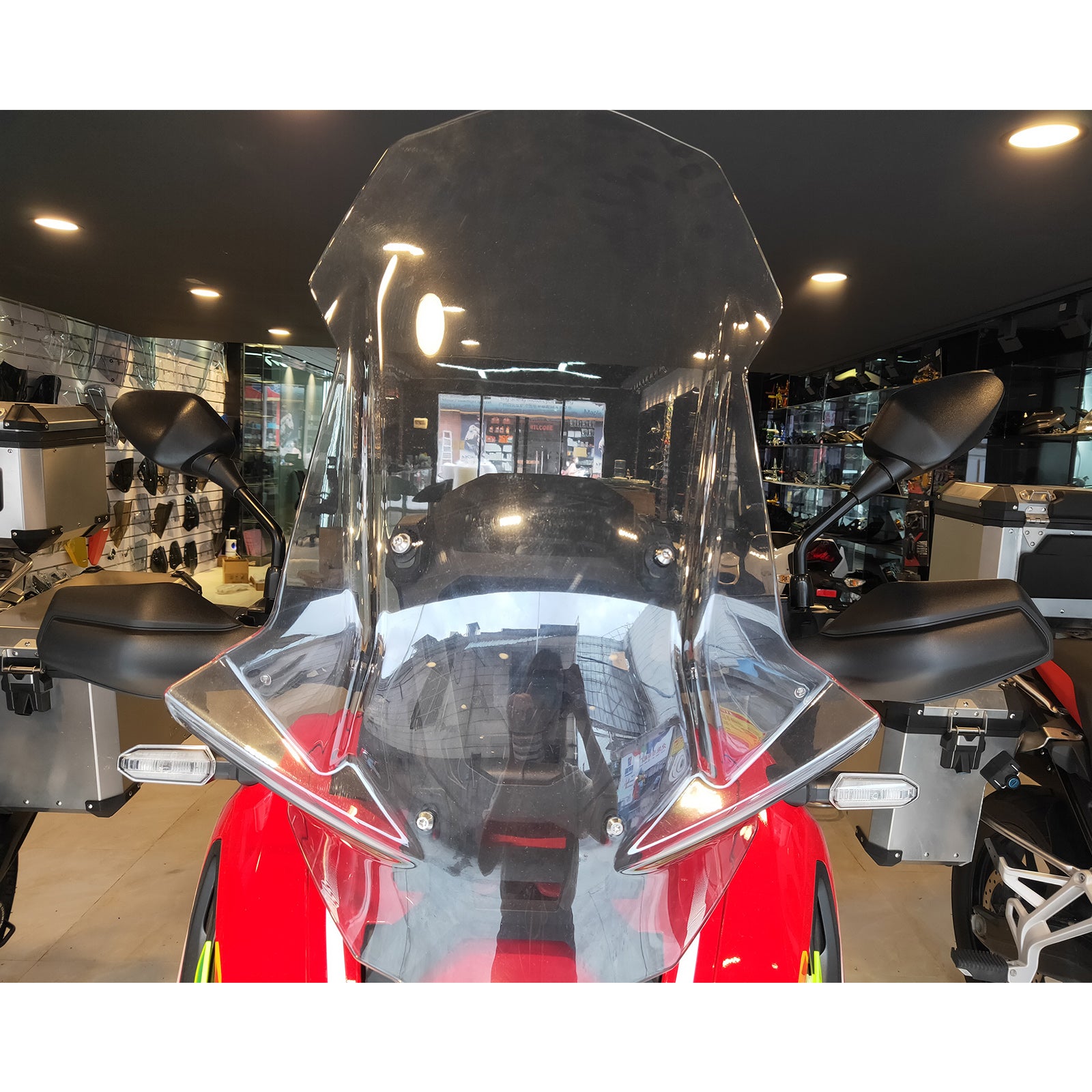 17-20 ホンダ X-ADV 750 ハンドガード ハンドルバー シェル プロテクター ブラック