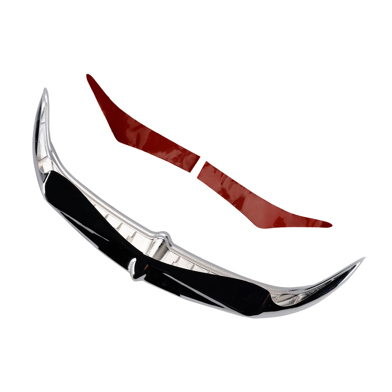 96-13 Electra Street Glides Trikes Bat Brow Batwing Fairing Accent Trim