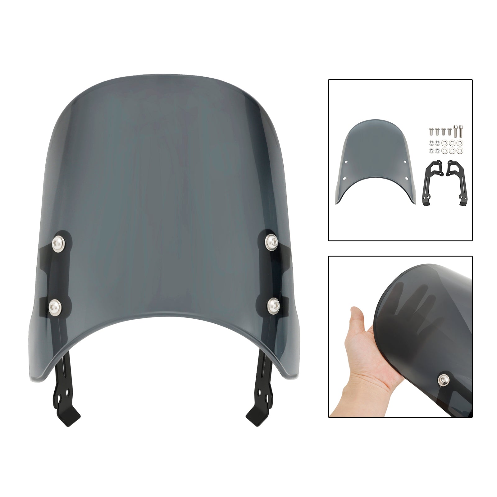 Čelní sklo čelního skla vhodný pro Ducati Scrambler 800 400 2015-2022