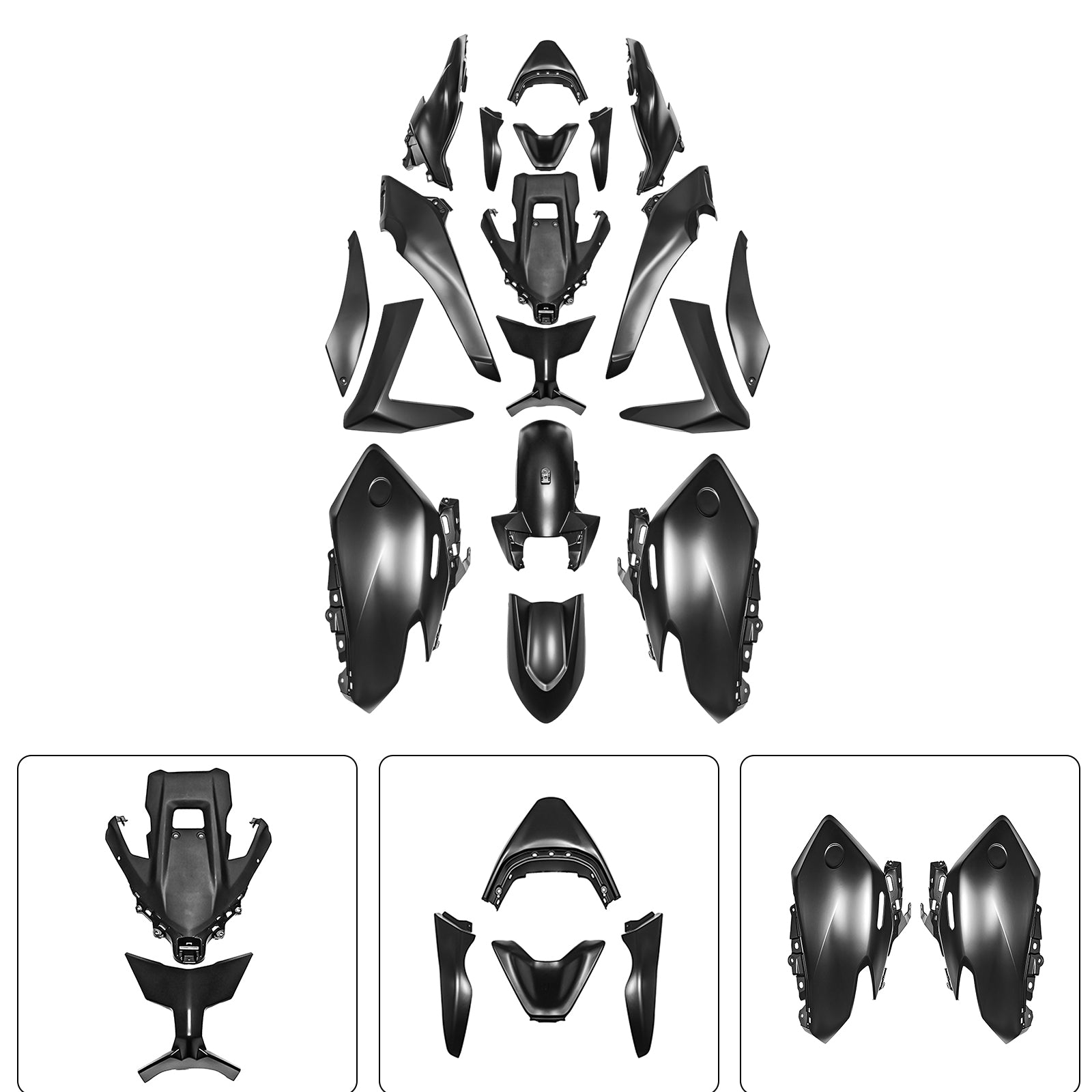Amotopart 2025-2026 Yamaha TMAX560 Fairing Kit Collection