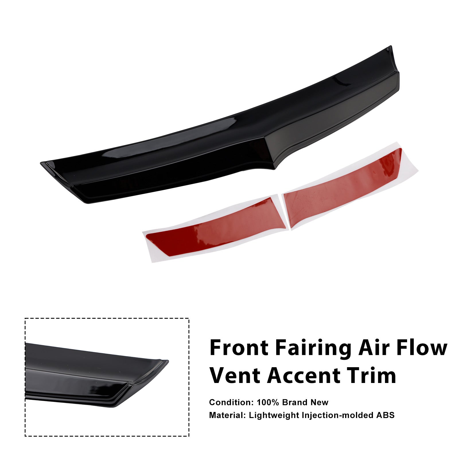 2015-Up Road Glide FLTRX Front Fairing Air Flow Vent Accent Trim