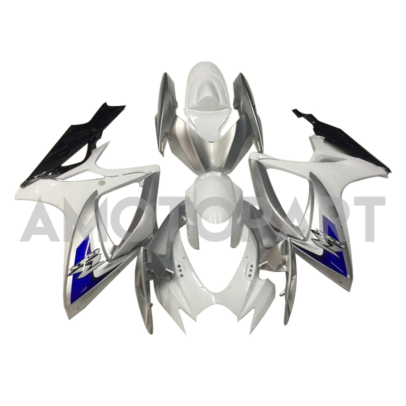 Amotopart 2006-2007 Suzuki GSXR600 750 Collection de kit de carénage