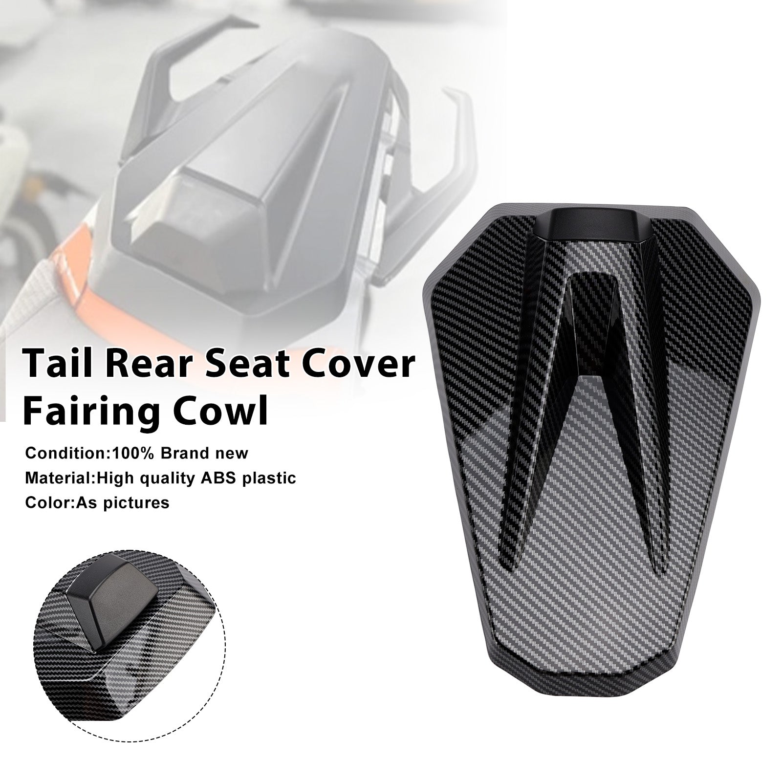 2024-2025 390 DukeTail Rear Seat Cover Fairing Cowl