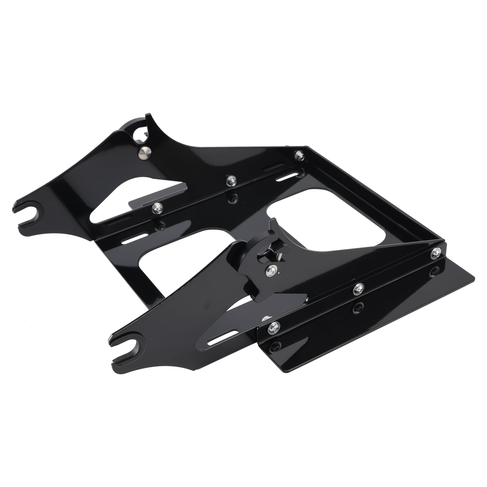 2009-2025 Touring Detachable Two Up Tour Mounting Pack Luggage Rack Black