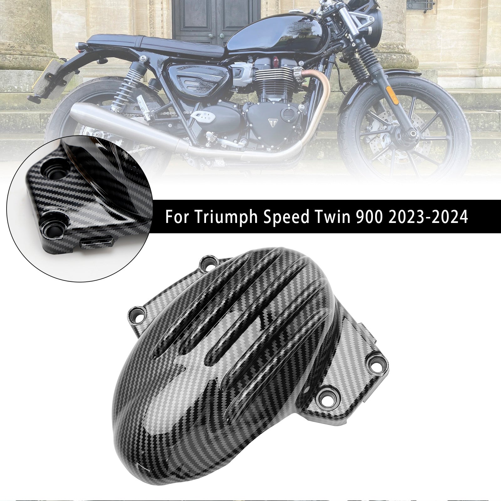 23-24 Speed Twin 900 Front Sprocket Chain Guard Fairing Cover