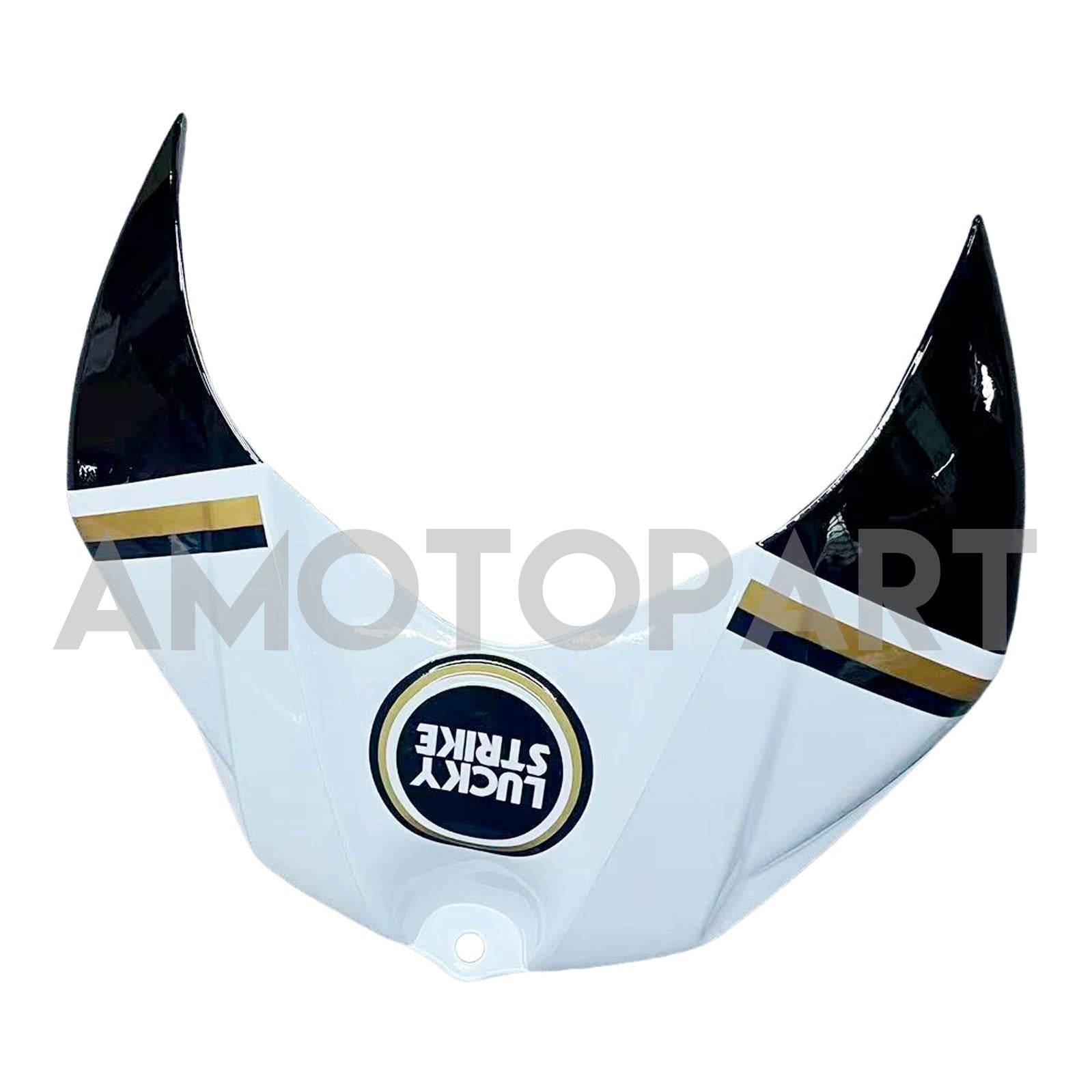 Amotopart 2007-2008 Suzuki GSXR1000 White Black Fearing Kit