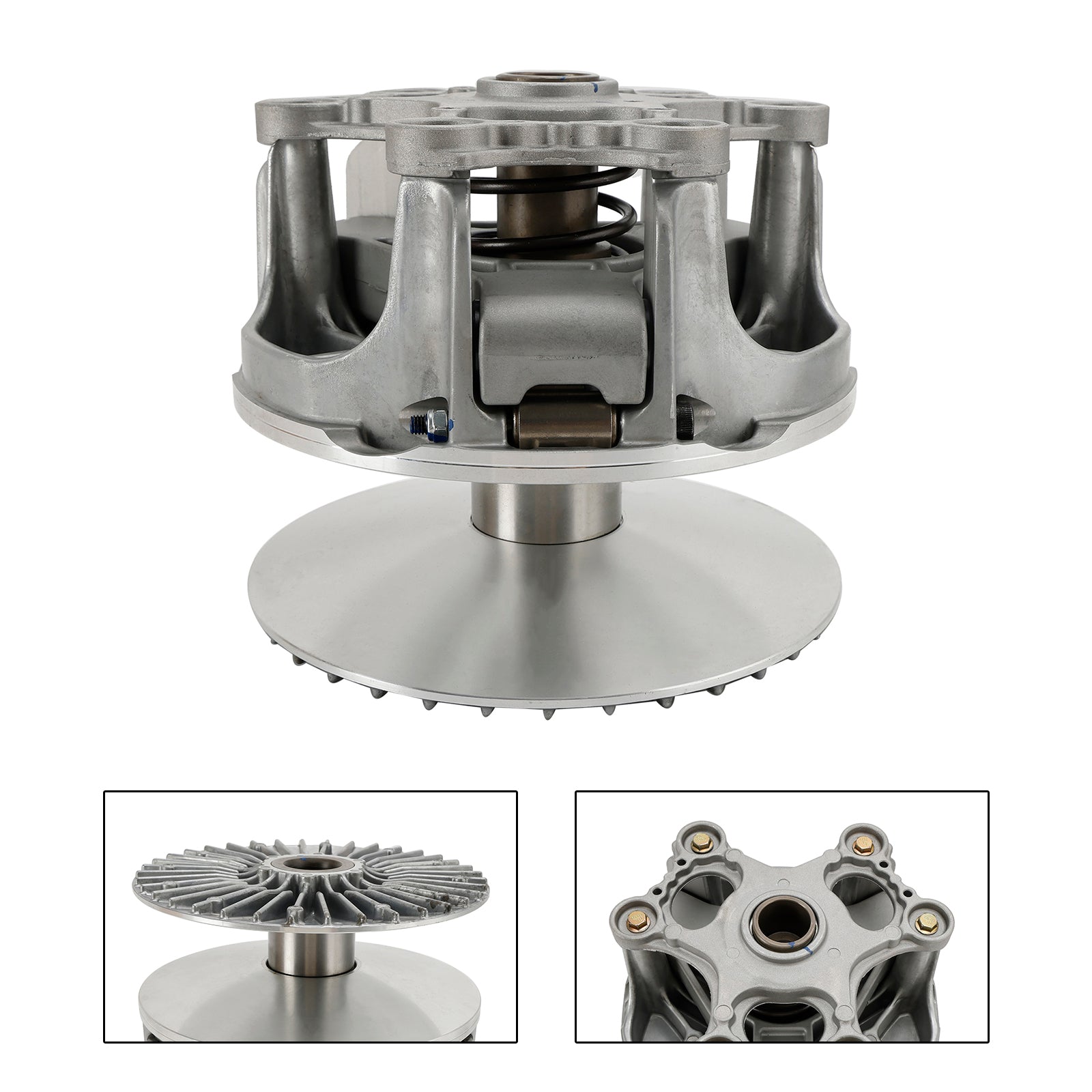 Front Clutch Variator Pulley Set 1323581 For Polaris Rzr Turbo Pro Xp Ultimate